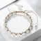 Women Healing Energy Bracelet Natural Gemstone Beads Irregular Shaped Cut Surface Beads Bracelet Ch 13