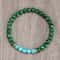 Malachite Beads Bracelets, Tibetan Buddha, Reiki Healing Bangles for Women and Men, Handmade Fashion Jewelry Gift