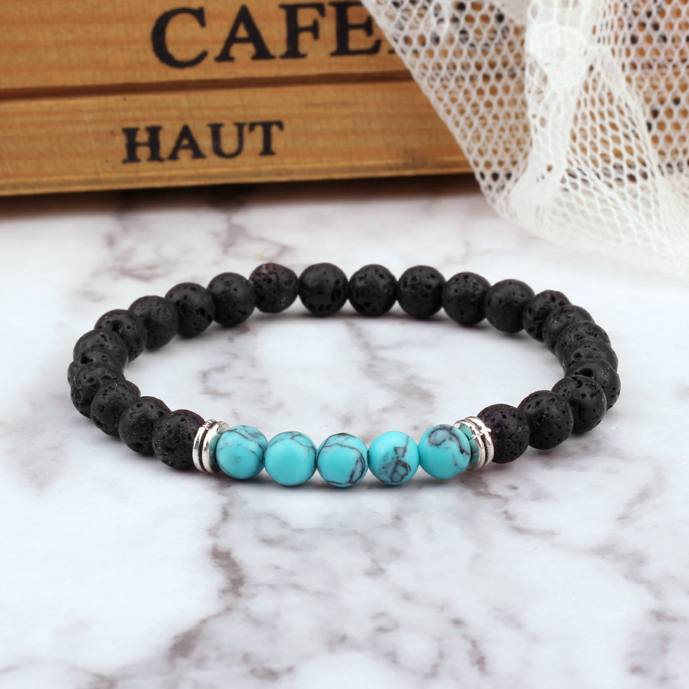 Malachite Beads Bracelets, Tibetan Buddha, Reiki Healing Bangles for Women and Men, Handmade Fashion Jewelry Gift