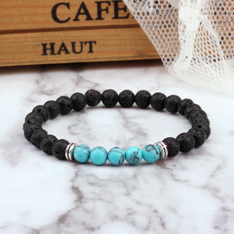 Malachite Beads Bracelets, Tibetan Buddha, Reiki Healing Bangles for Women and Men, Handmade Fashion Jewelry Gift