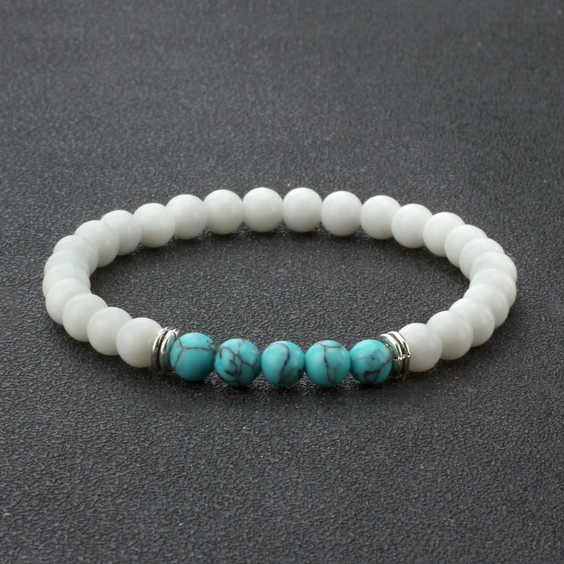 Malachite Beads Bracelets, Tibetan Buddha, Reiki Healing Bangles for Women and Men, Handmade Fashion Jewelry Gift