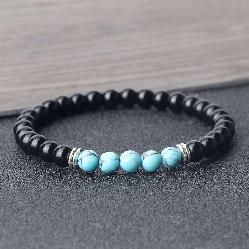 Malachite Beads Bracelets, Tibetan Buddha, Reiki Healing Bangles for Women and Men, Handmade Fashion Jewelry Gift