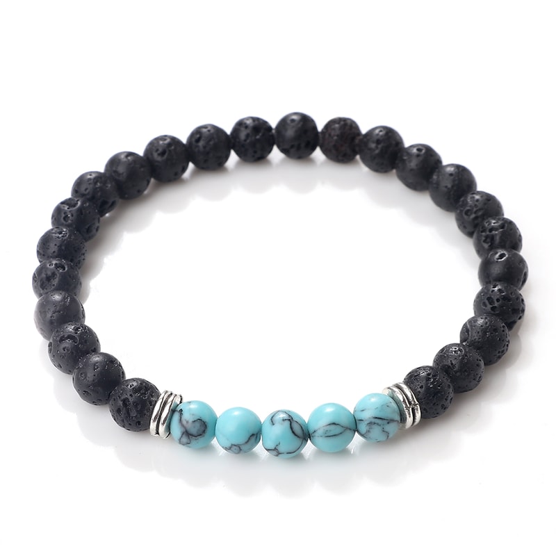 Malachite Beads Bracelets, Tibetan Buddha, Reiki Healing Bangles for Women and Men, Handmade Fashion Jewelry Gift