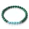Malachite Beads Bracelets, Tibetan Buddha, Reiki Healing Bangles for Women and Men, Handmade Fashion Jewelry Gift