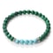 Malachite Beads Bracelets, Tibetan Buddha, Reiki Healing Bangles for Women and Men, Handmade Fashion Jewelry Gift