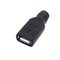 Black Color Female Jack To USB Male Plug Power Connector For Laptop 6