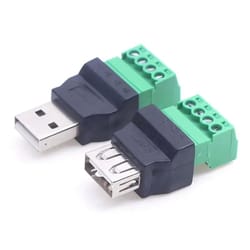 high quality usb solderless plug, usb male female mobile phone connector