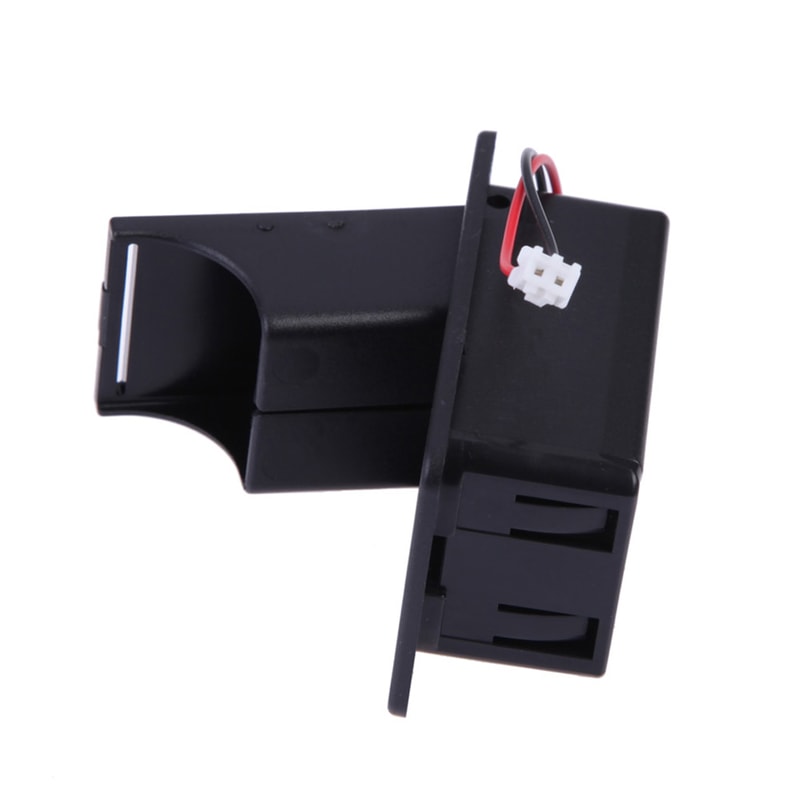 Battery Holder Case Box Cover For Guitar, Bass, Ukulele Active Pickup Connector with Wires Inside the Box