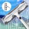 Household Telescopic Window Cleaning Tool Long Handle Brush Glass Washer Mop 1