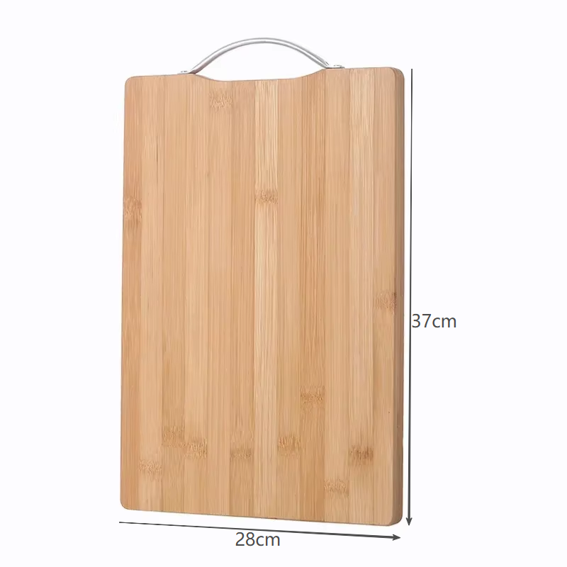 Kitchen Natural Bamboo Cutting Board Large Rectangular Thickened Solid Wood DoubleSided Use 9