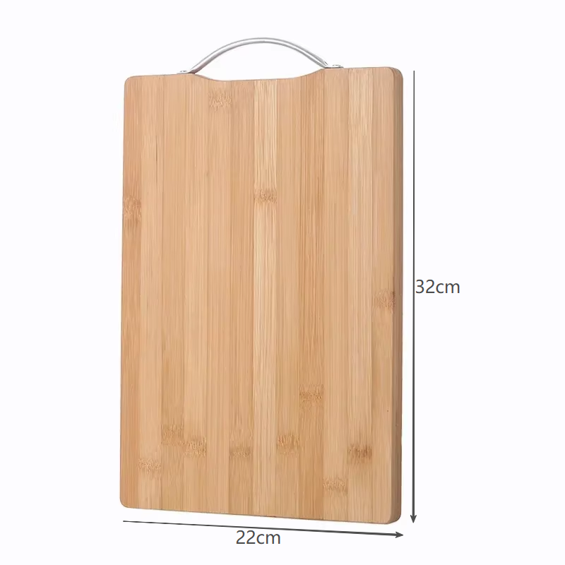 Kitchen Natural Bamboo Cutting Board Large Rectangular Thickened Solid Wood DoubleSided Use 7