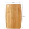 Kitchen Natural Bamboo Cutting Board Large Rectangular Thickened Solid Wood DoubleSided Use 6