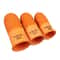 Nonslip Finger Cover Gloves For Sewing Handmade Craft Orange Fingertips Protector 1