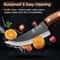 Hand Forged Butcher Knife Boning Japanese Kitchen Knife Stainless Steel Wooden Handle For Fruit And 4