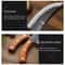 Hand Forged Butcher Knife Boning Japanese Kitchen Knife Stainless Steel Wooden Handle For Fruit And 5