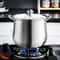 Large capacity stainless steel soup pot, household noodle cooking pot, stewed chicken soup pot, suitable for induction