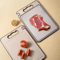 Stainless Steel Cutting Board Set Double Sided Kitchen Chopping Boards Dishwasher Safe Meat And Veg 3