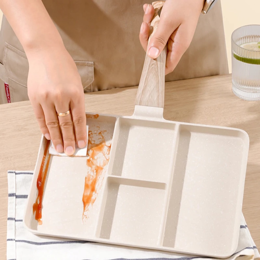 Non-Sticky Steak Frying Pan, Omelet Breakfast Pans for Gas Induction Cooker