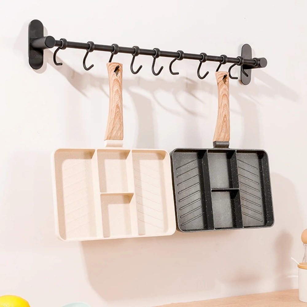 Non-Sticky Steak Frying Pan, Omelet Breakfast Pans for Gas Induction Cooker