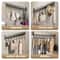 Punch Free Wall Mounted Hooks Rack For Kitchen Utensils Towel Coat Bathroom Storage MultiPurpose Ho 3