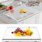 Clear Acrylic Cutting Board for Kitchen Counter with Lip, Non-Slip Charcuterie Board for Countertop, Kitchen Accessories