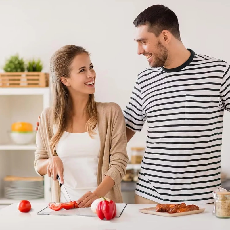 Clear Acrylic Cutting Board for Kitchen Counter with Lip, Non-Slip Charcuterie Board for Countertop, Kitchen Accessories