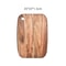 Acacia Wood Cutting Board MultiUse Portable Kitchen Cutter For Meat Vegetables Fruit Slicing 6