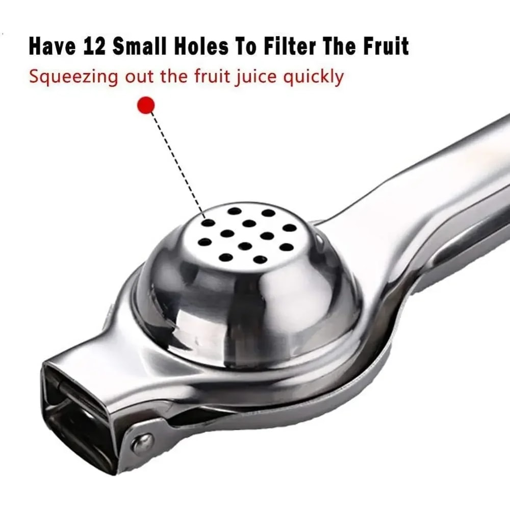 Lime Citrus Press Hand Squeezer Juicer Orange Lemon Slice Manual Squeeze Stainless Steel Kitchen To 3