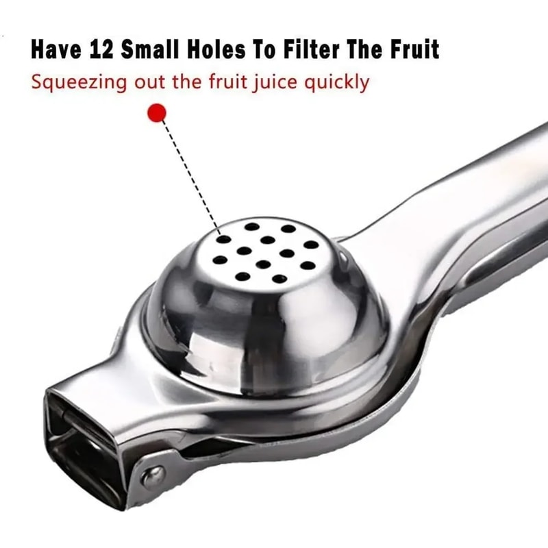 Lime Citrus Press Hand Squeezer Juicer Orange Lemon Slice Manual Squeeze Stainless Steel Kitchen To 3