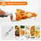 Stainless Steel Pizza Cutter Wheel, Waffle Cookie Cake Knife, Baking Gadget