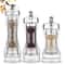 Acrylic Pepper Grinder, Adjustable Coarseness Salt and Pepper Shakers, Ceramic Rotor Kitchen Accessory