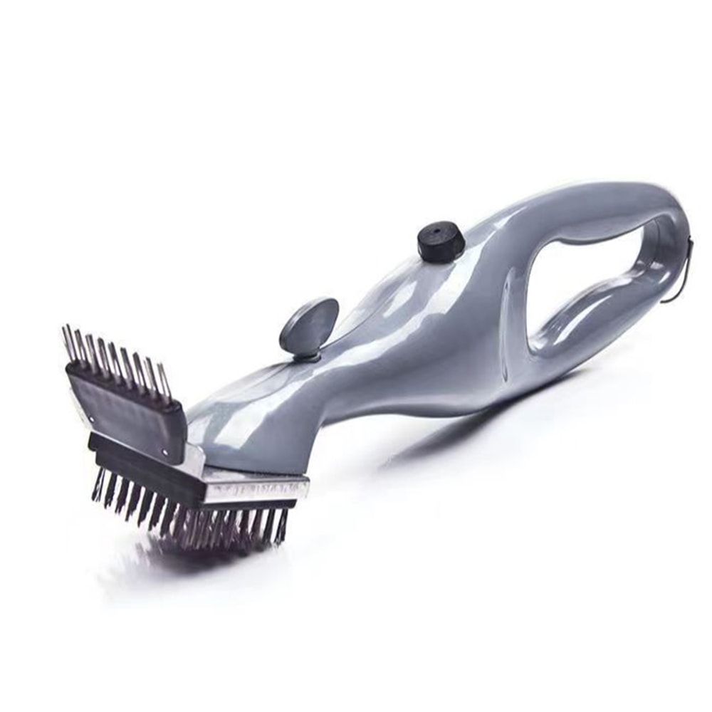 BBQ Grill Outdoor Steam Cleaning Brushes Barbecue Cleaner Charcoal Scraper Gas Accessories 0