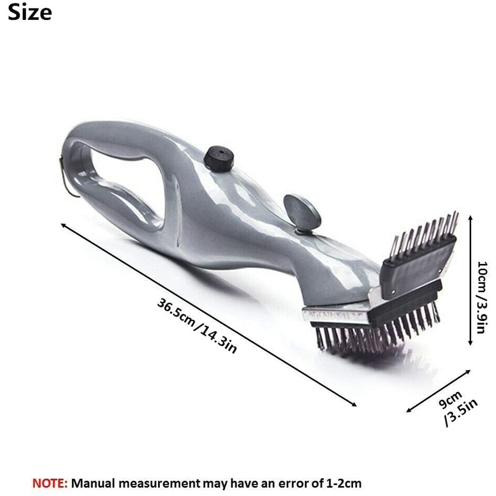 BBQ Grill Outdoor Steam Cleaning Brushes Barbecue Cleaner Charcoal Scraper Gas Accessories 5