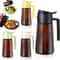 Light Blocking Brown Oil Sprayer For Cooking Olive Oil Dispenser Bottle Kitchen Oil Bottle Seasonin 5