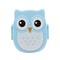 Cartoon Owl Bento Box for Kids, Microwave Safe, Food-Safe Plastic, Portable Lunch Box for School and Office