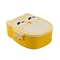 Cartoon Owl Bento Box for Kids, Microwave Safe, Food-Safe Plastic, Portable Lunch Box for School and Office