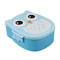 Cartoon Owl Bento Box for Kids, Microwave Safe, Food-Safe Plastic, Portable Lunch Box for School and Office