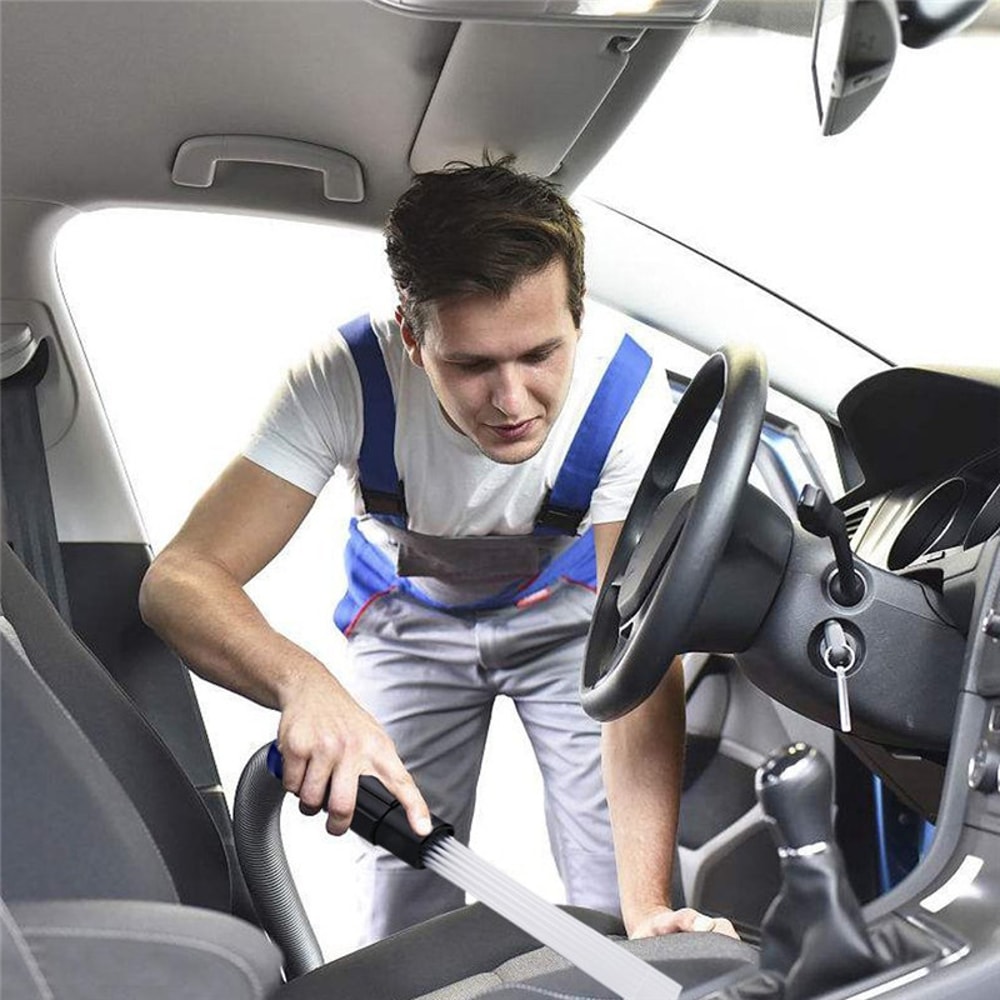 Flexible MultiTube Vacuum Straw Cleaning Brush Set For Keyboard Car Gap And Dirt Clean 0