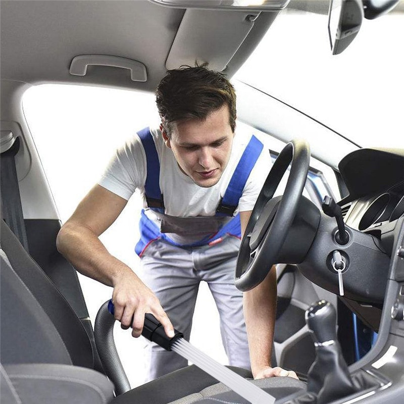 Flexible MultiTube Vacuum Straw Cleaning Brush Set For Keyboard Car Gap And Dirt Clean 0