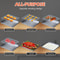 Stainless Steel Baking Pan Tray With Wire Rack For Cake BBQ And Oven Roasting 3