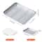 Stainless Steel Baking Pan Tray With Wire Rack For Cake BBQ And Oven Roasting 6