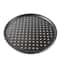 Nonstick Carbon Steel Pizza Crisper Tray, Round Deep Dish Plate, Bakewave Mould for Oven Kitchen