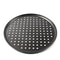 Nonstick Carbon Steel Pizza Crisper Tray, Round Deep Dish Plate, Bakewave Mould for Oven Kitchen