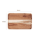 Natural Acacia Wood Coffee Tray Rectangular Plate For Serving Snacks Fruits Dessert And Tea 7
