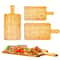 Large Bamboo Cutting Board With Handle Wooden Kitchen Chopping Board For Pizza Vegetables Meat Dura 3