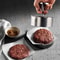 Hamburger Patty Maker Press Stainless Steel NonStick Round Manual Rice Ball Mold Thickness Adjusted 2
