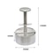 Hamburger Patty Maker Press Stainless Steel NonStick Round Manual Rice Ball Mold Thickness Adjusted 6