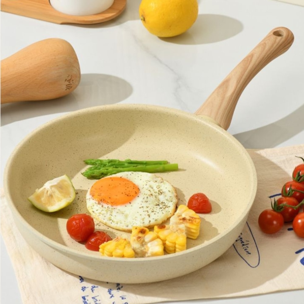 Maifan Stone Pan Nonstick Frying Pan For Steak Stirfry Wok Ceramic Omelette Gas Stove Induction Coo 4