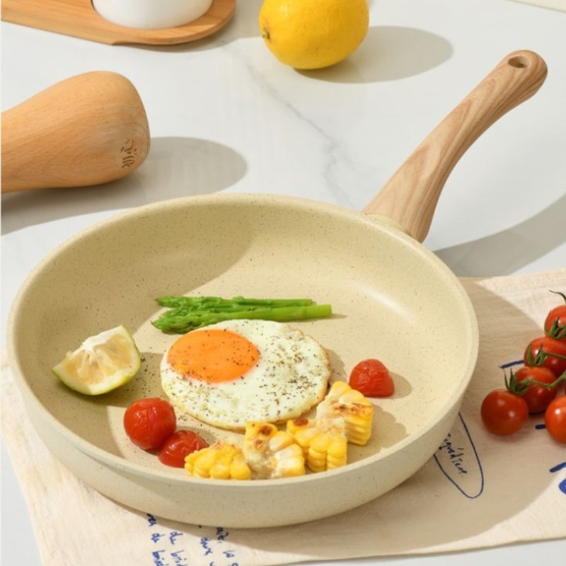 Maifan Stone Pan Nonstick Frying Pan For Steak Stirfry Wok Ceramic Omelette Gas Stove Induction Coo 4