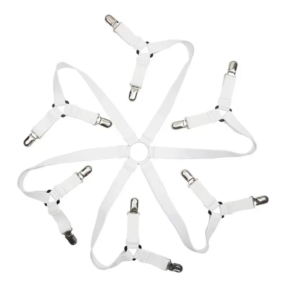 Elastic Bed Sheet Clips Sheet Fasteners For SlipResistant Bedding Sofa Covers And Blankets 5